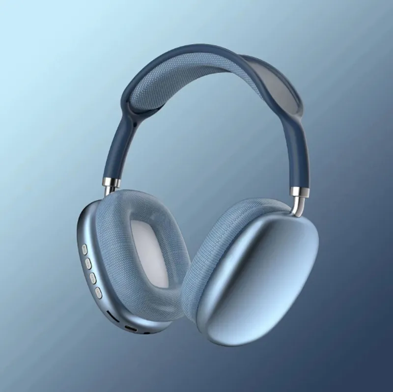 P9 pro max sem fio over-ear bluetooth fones de ouvido ajustáveis com cancelamento de ruído ativo som estéreo de alta fidelidade para viagens worka