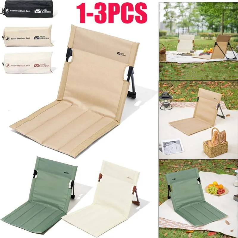 キャンプ家具1-3pcs折りたたみ可能なキャンプ椅子軽量ユニバーサルシングルレイジー快適なバックレスト耐摩耗性屋外