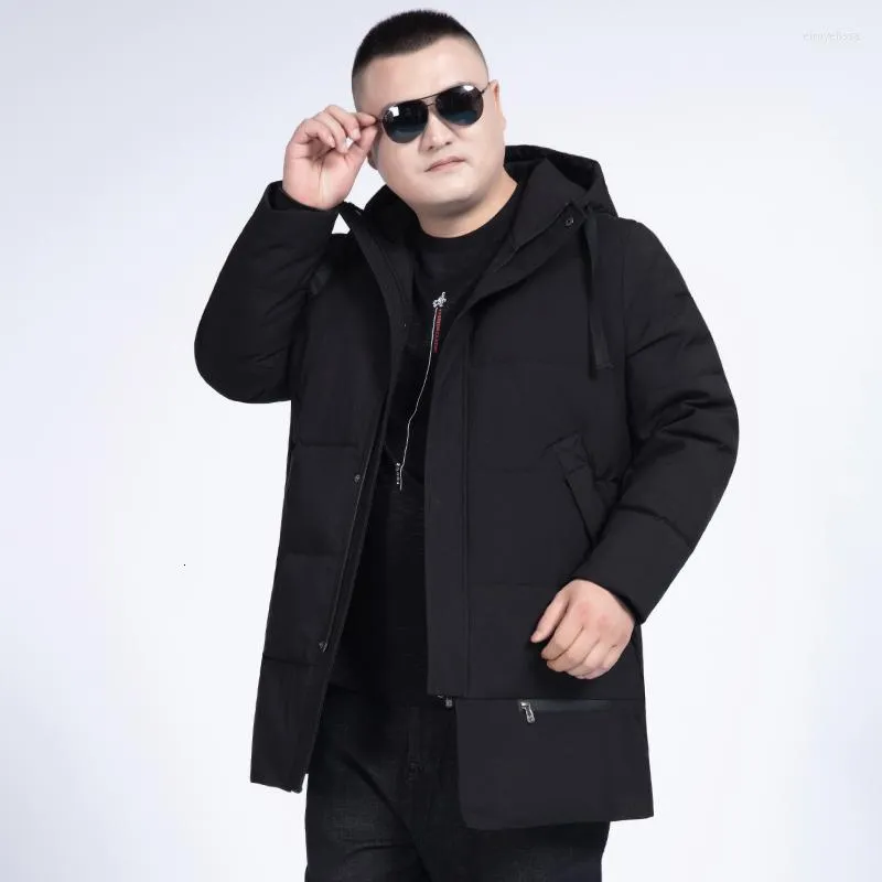 Hommes vers le bas 10XL 9XL 8XL 6XL coton vêtements grande taille hiver veste 2023 manteau ample décontracté Parka épais chaud