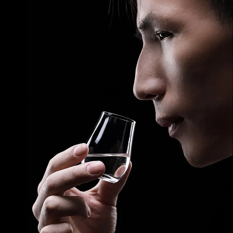Tumblers ISO Professional Level 50ml Liquor Spirits S Glass International Standard Taste and Judge Alcohol of Wine Snifer Cup Tumbler 230413