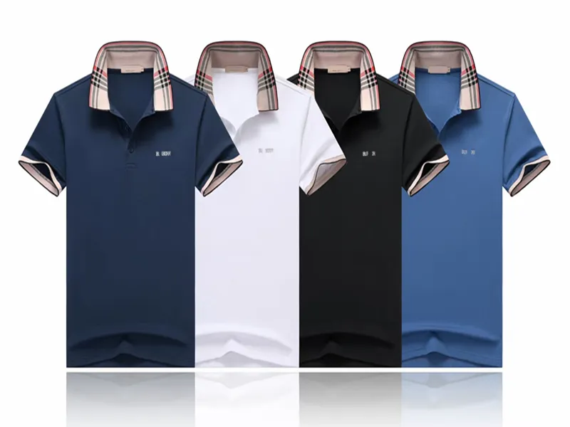 Новая мужская дизайнерская высококачественная хлопковая дышащая футболка против морщин с лацканами, коммерческая мода, повседневная однотонная высококачественная мужская футболка-поло с коротким рукавом M-3XLjincheng