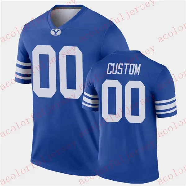 Custom Sewn Puka Nacua Blue Jersey – Los Angeles Rams, Unsigned, Adult Sizes M-2XL