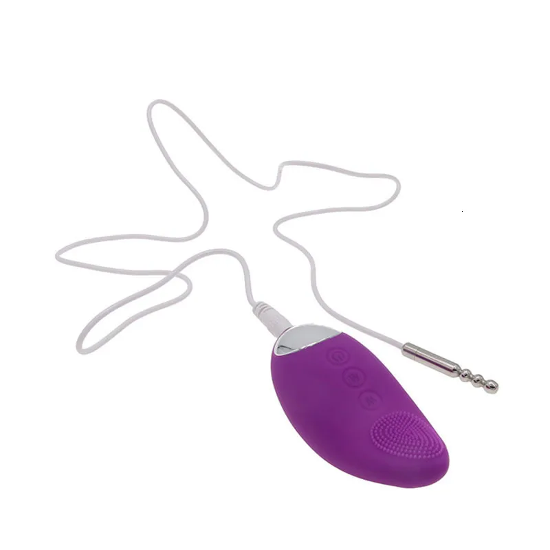 Vibrateur Urétral En Acier Inoxydable Avec 10 Modes De Vibration_voghion.com