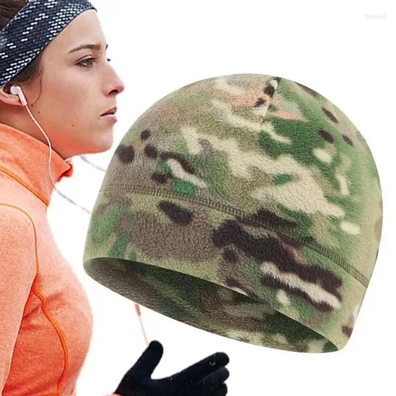 Bandanas Running Skull Caps Windproof Cold-Proof Thermal Beanie Hat Fleece Winter Warm Watch