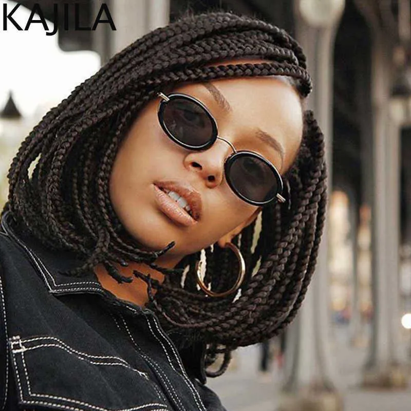 Sunglasses Retro Small Oval Sunglasses Women Y2K Punk Eyewear Vintage  Shades Sun Glasses for Men Fashion Brand Designer Lunette UV400 T230414