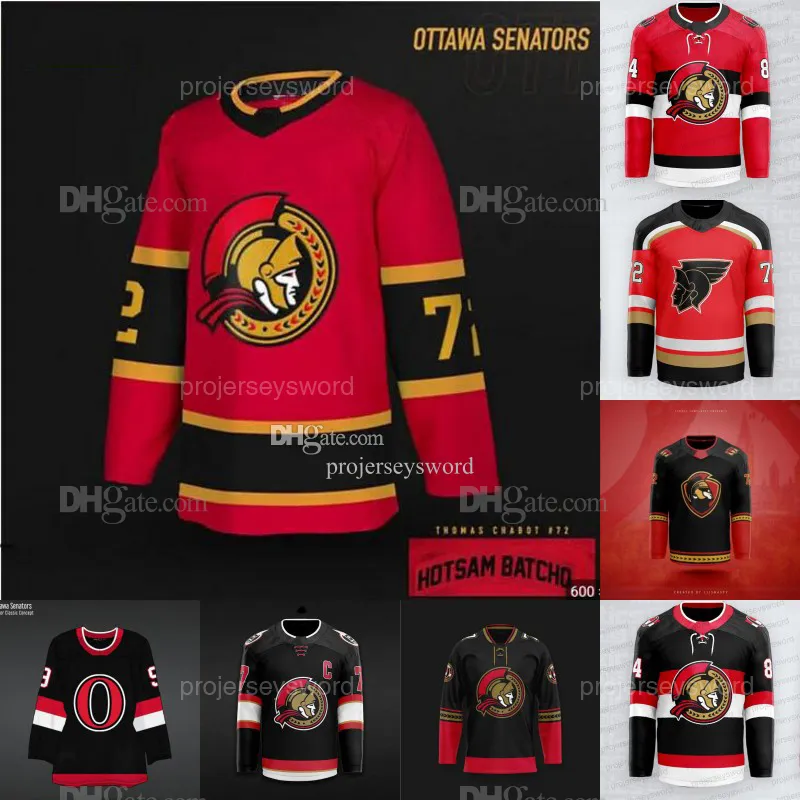 Ottawa Tim Stutzle Senators Concepts Jersey Brady Tkachuk Claude Giroux Vladimir Tarasenko Jake Sanderson Josh Norris Thomas Chabot Joonas Korpisalo Tyler Kleven