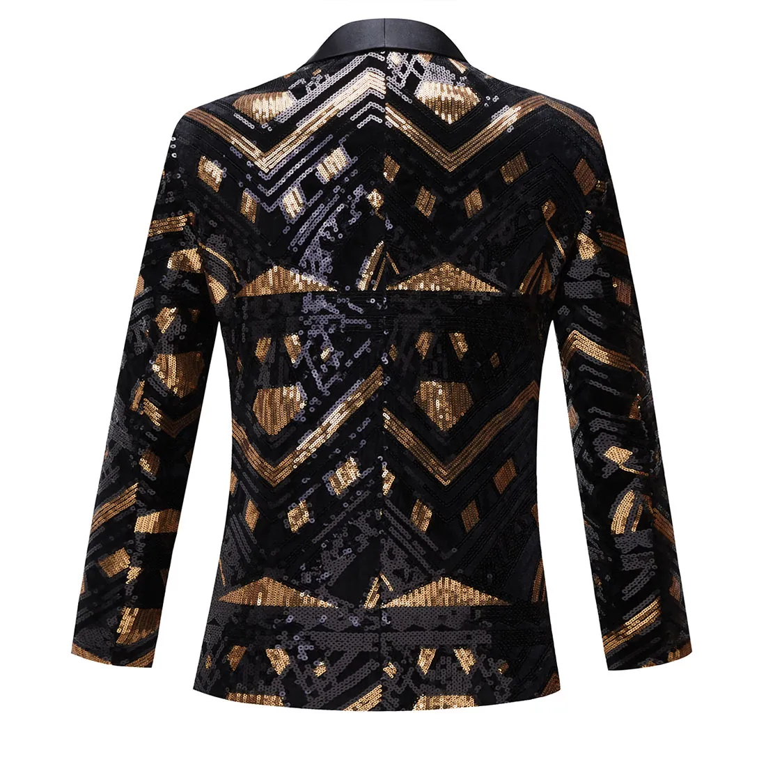 Black glitter jacket mens hotsell