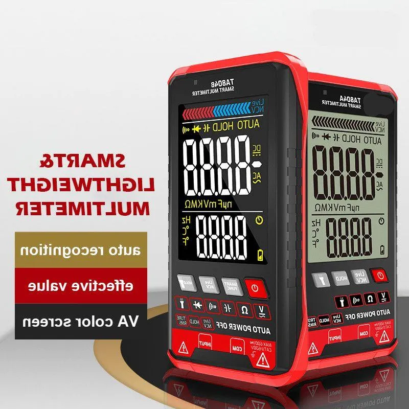 Digital Multimeter Professional Auto Tester Ultrathin Intelligent OHM NCV Voltage Meter Hbgpj