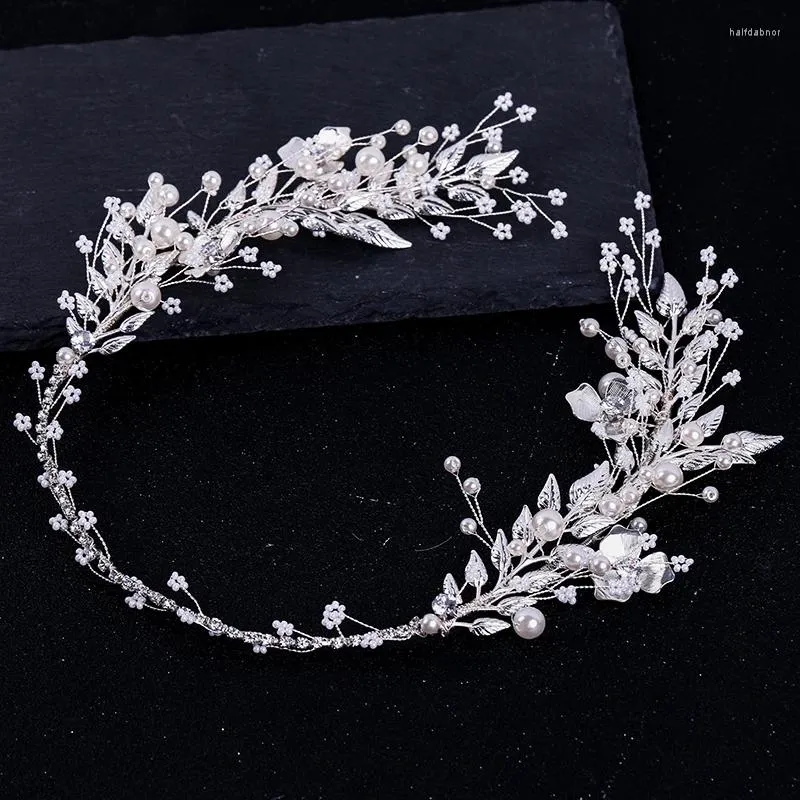 Fermagli per capelli Perla Strass Fascia per capelli Tiara Fascia per capelli Accessori da sposa Design per le donne