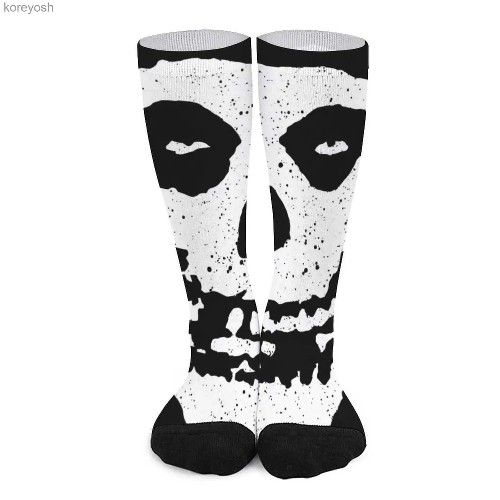 Calzini per bambini Retro Misfits Fiend Skull Gift Uomo Donna golf invernale Calzino da uomo LotsL231114