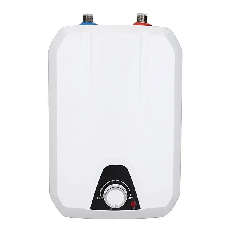 Freeshipping 8L 1500W Home Electric Tankless Aquecedor de água quente Sistema de aquecimento instantâneo Aquecedor de água instantâneo Chuveiro quente Aquecimento rápido Oitt