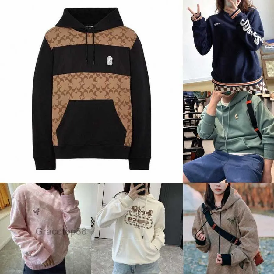 Sweats à capuche pour femmes Sweatshirts Designers Sweat à capuche pour hommes Entraîneurs Femmes Pull Col rond Vêtements à manches longues Veste en coton lâche 88sr # 9kak