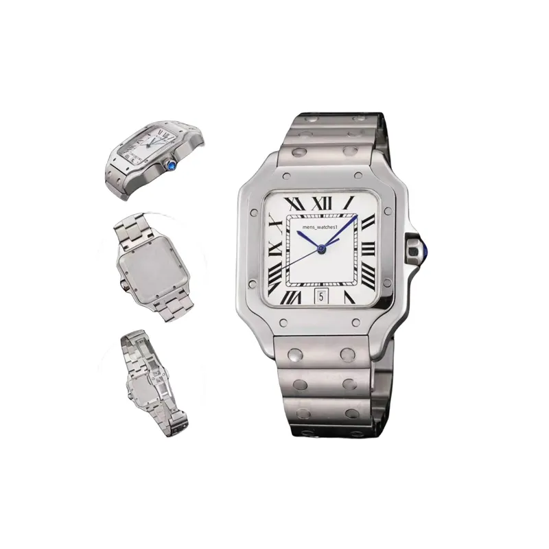 Watch Designer Watch Men's and Women's Fully Automatic Mechanical Movement All Stainless Steel Couple Watch