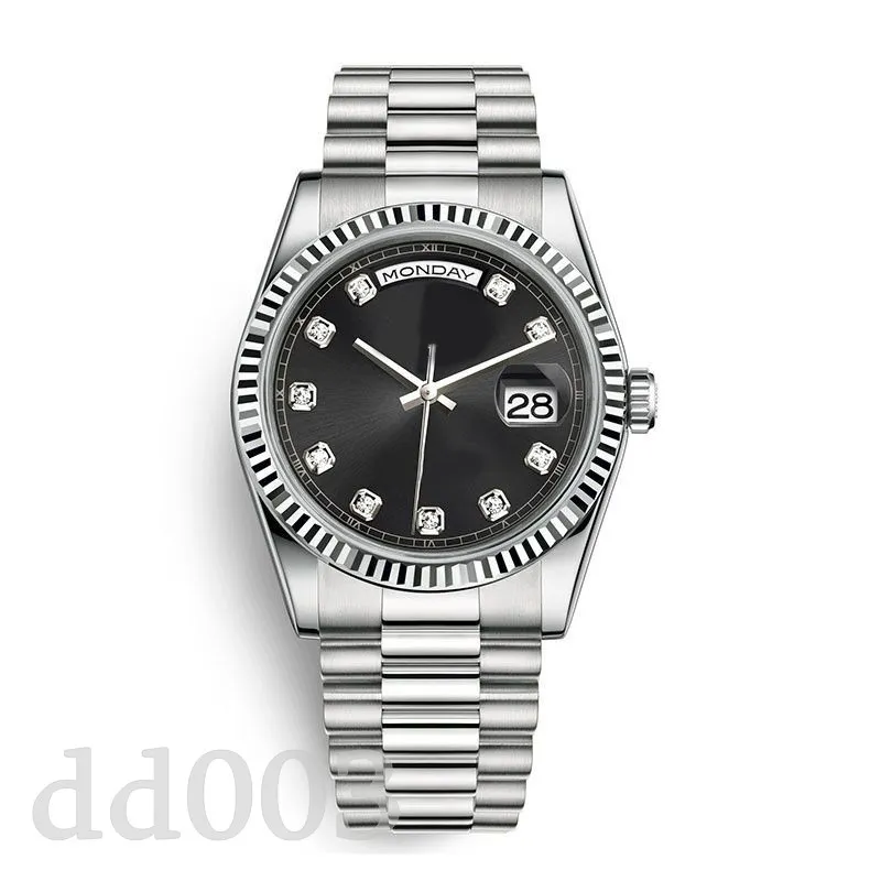 Montre présidentielle hommes d'affaires montres de haute qualité 41mm ZDR 2813 montre de luxe montre de créateur de mouvement automatique 218238 chiffre romain parfait SB017 C23