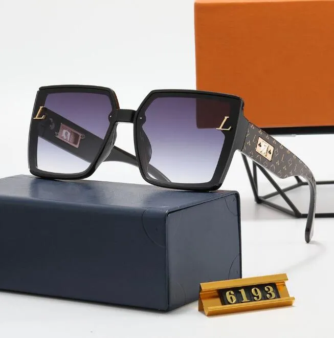 Óculos de sol de designer de luxo óculos de sol de alta qualidade óculos femininos masculinos óculos femininos óculos de sol lente UV400 unissex com estojo