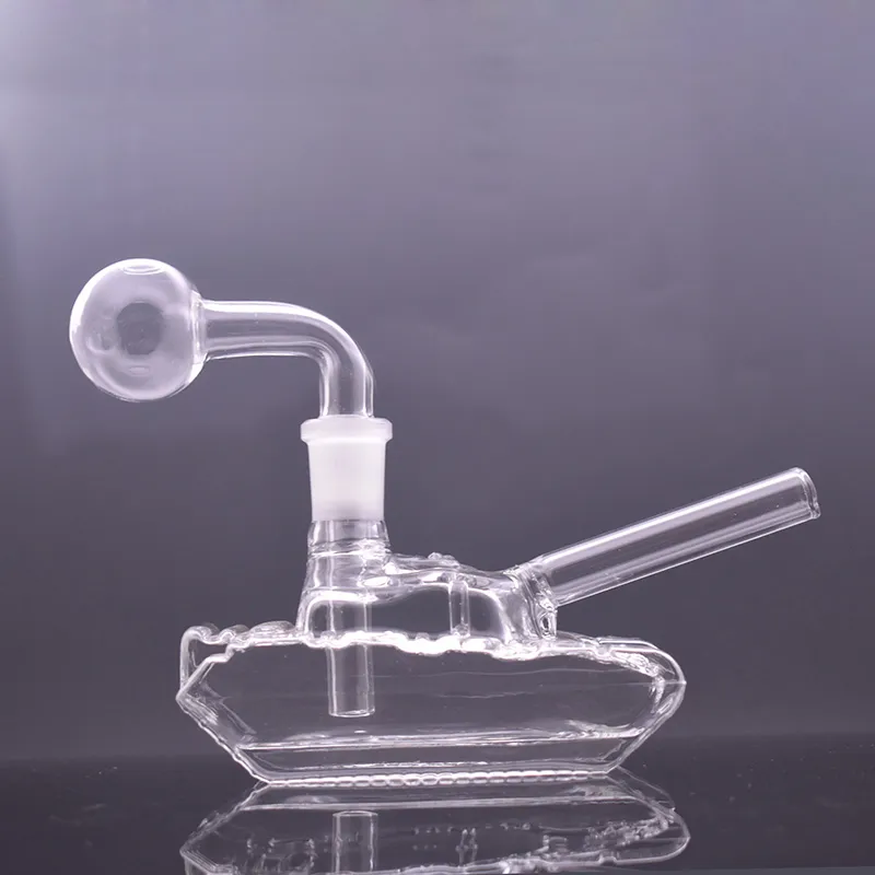 RORA 10 Pièces Mini Pipes à Eau En Verre Colorées 16cm - Bongs Handmade