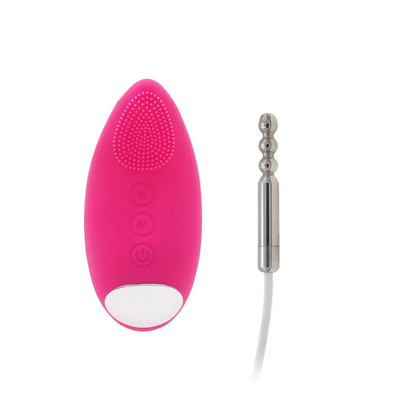 Vibrateur Urétral En Acier Inoxydable Avec 10 Modes De Vibration_voghion.com