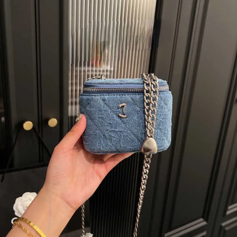 Denim top designer bags