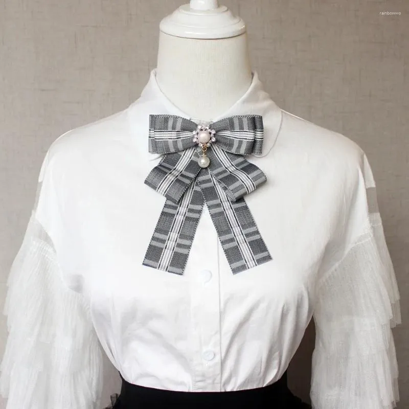 Bow Ties Fashion Casual Mens Tie Female Woman Ribbon College Temperament Collar Flower Accessories Big Bowtie