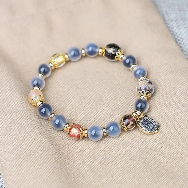 Strand ręcznie robione wielopiętkowane naturalne kryształowe pierścienie perłowe kryształowe kryształowe kryształowe koło minimalistyczne dla kobiet dziewczęta weselne prezenty biżuterii
