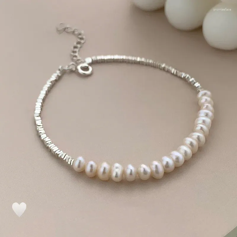 Charm Bracelets Luxury Natural Pearl For Women Gift Gold Color Miyuki Beads Bracelet Simple Thin Pulseras Femme Fashion Jewelry