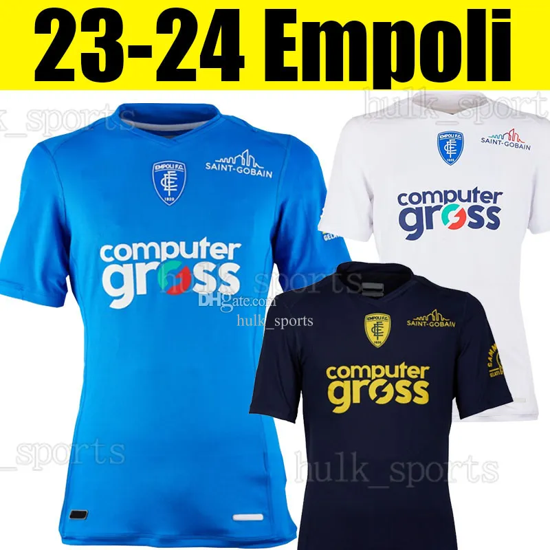 23/24 Empoli 3rd Soccer Jerseys 2023 2024 Caputo Gyasi Baldanzi Kovalenko Luperto Berisha Football Home Owd Off Thort