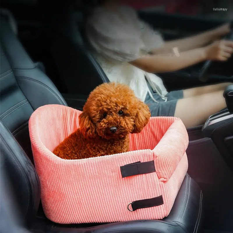 Housses de siège de voiture pour chien transporteur lit avant pour petits chiens moyens accessoires de voyage de sécurité couverture pour animaux de compagnie matelas canapé intérieur extérieur