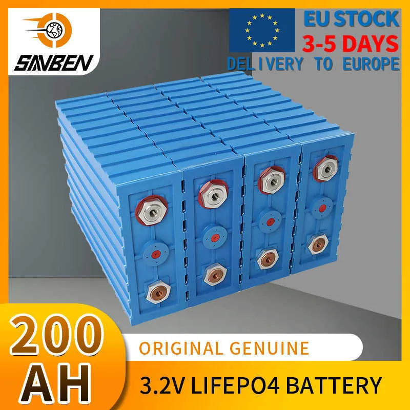 2V 200AH LiFePO4 Battery Pack Lithium Iron Phosphate 12V 24V 48V ...