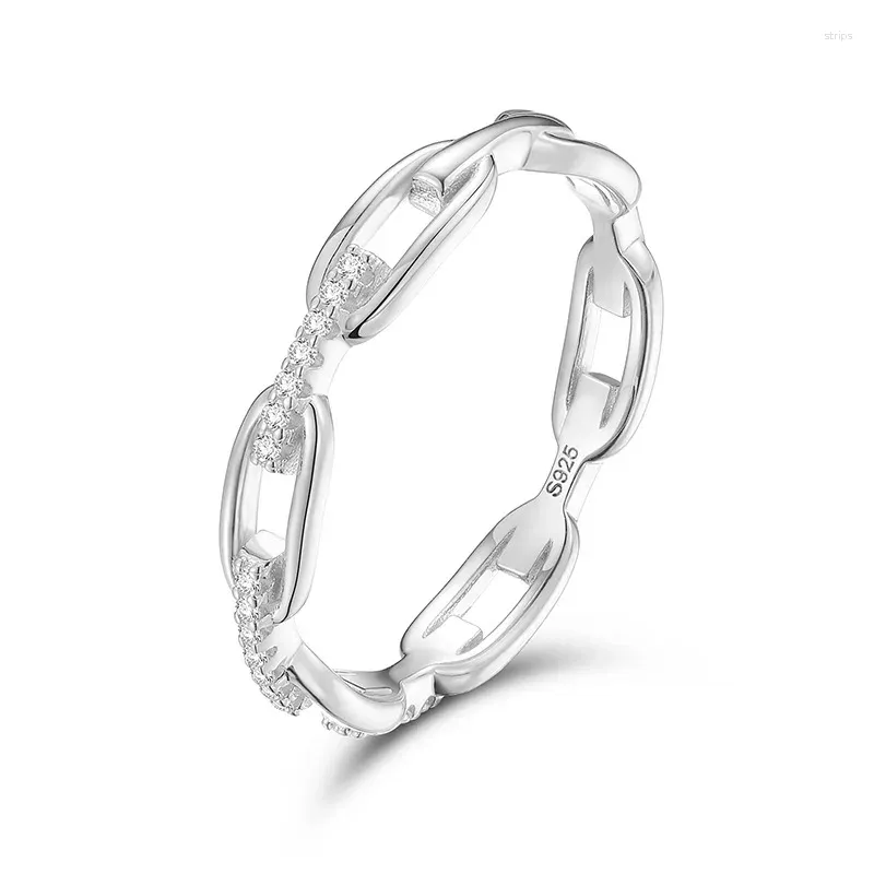 Pierścienie klastra złoto kolor s925 srebrny kolor moissanite eternity Wedding Pierścień dla kobiet