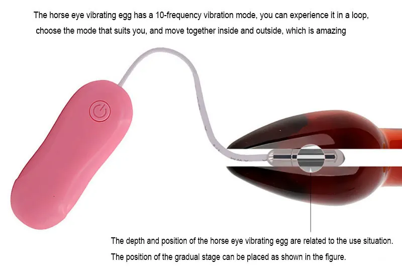 Vibrateur Urétral En Acier Inoxydable Avec 10 Modes De Vibration_voghion.com