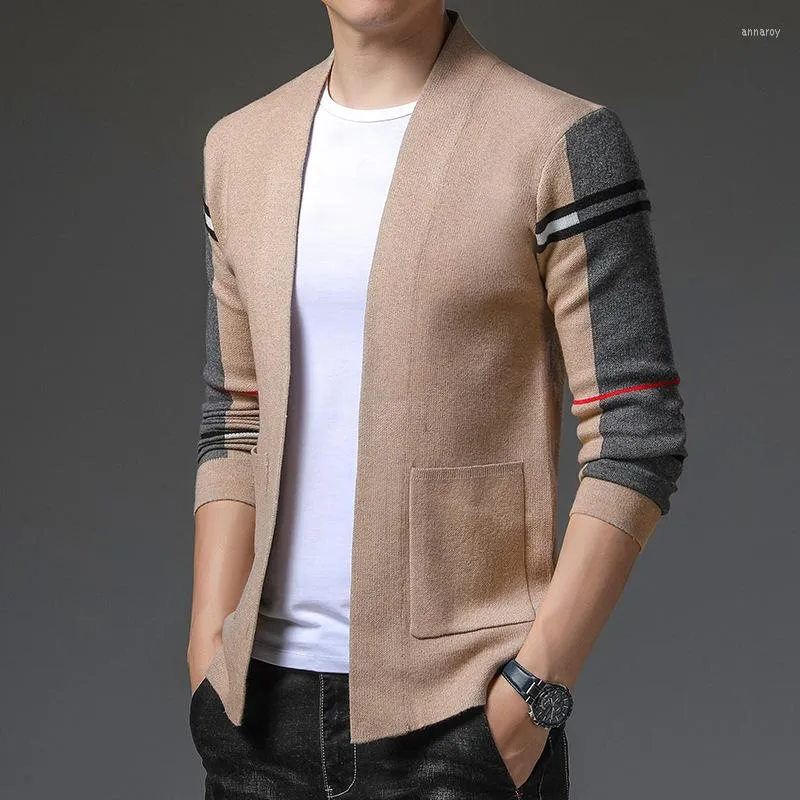 Autum Winter Designer Knitted Mens Wool Cardigan Sweaters Sweater For