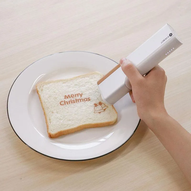 PrinterPen Mini imprimante alimentaire Portable stylo à jet d'encre impression personnalisée bricolage pain café dernière impression # R40