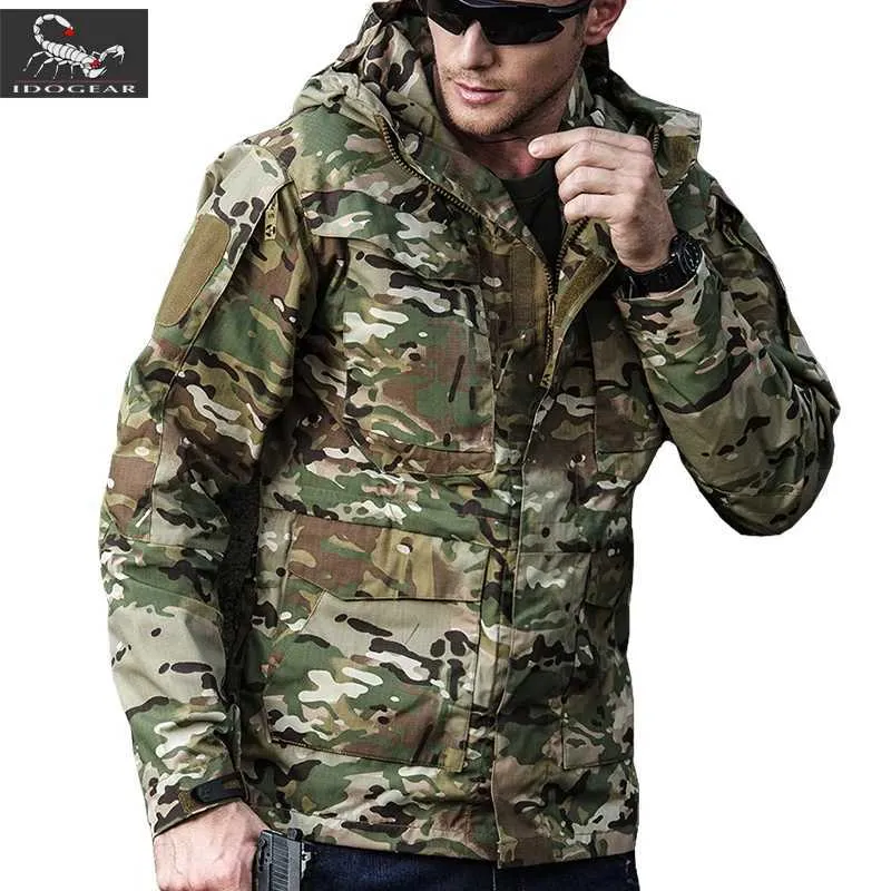 Bulk-buy Tactical Jackets Men Waterproof Windbreaker Jacket Male