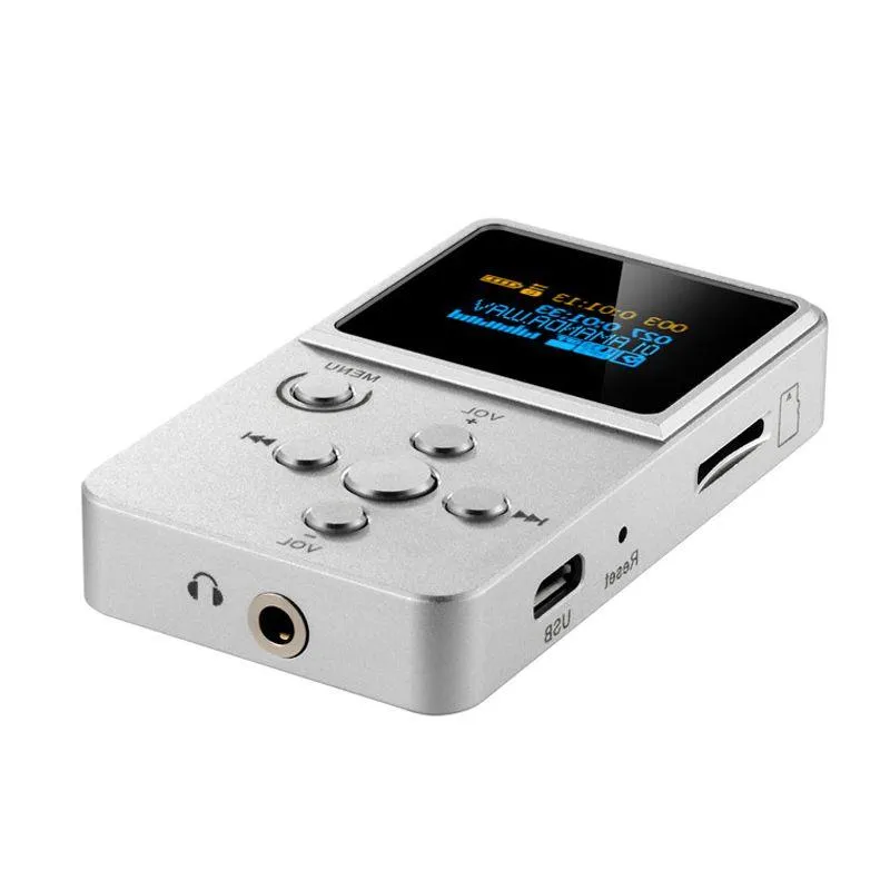 Freeshipping karta SD MP4 odtwarzacz muzyki Lossless Digital Music Support DSD/MPE/FLAC/WAVWMA/OGG/MP3 Dual SD Slot MP4 Player FKRDM