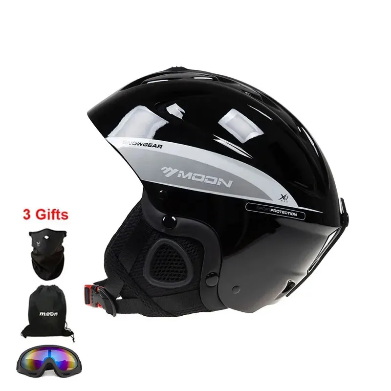 Skihelmen Ski Snowboardhelm Outdoor ski-uitrusting Winter Warm Skihelm Hoofdbeschermer ABSEPS Skateboardhelm voor volwassen kinderen 231114