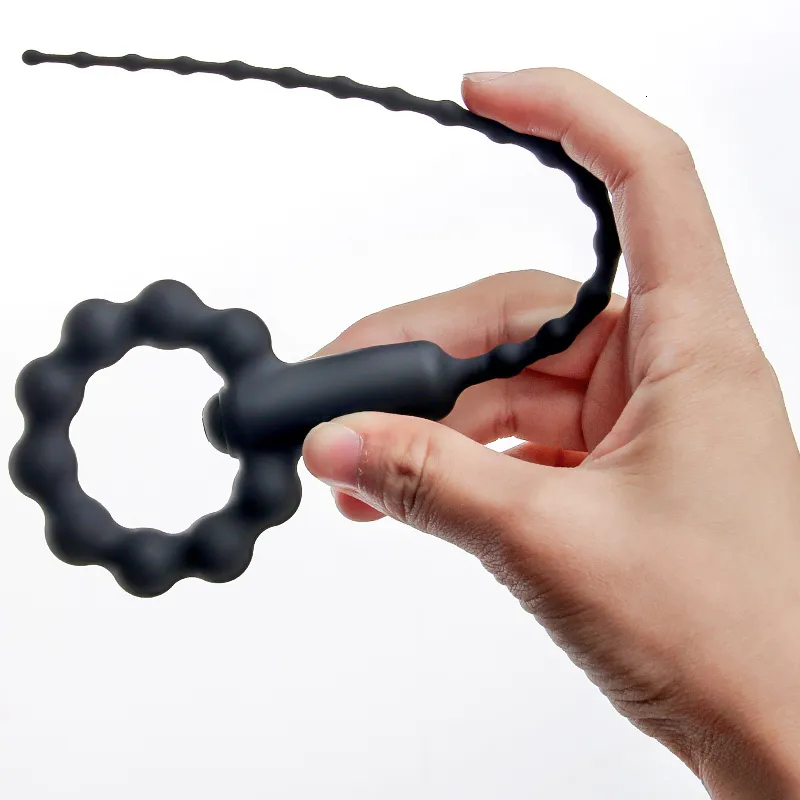 Jouets pour adultes 10 vitesses vibrateur urétral USB prise de cathéter vibrant prise d'urètre Insertion urètre sonnant Di_voghion.com