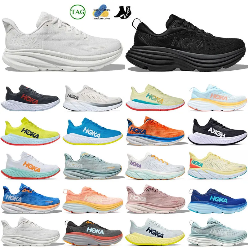 HOKA Bondi 8 Running Shoes Durable Sneakers For Training And Lifestyle