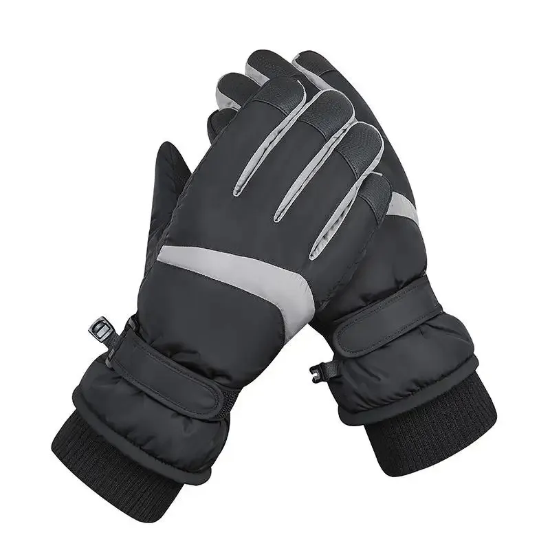 Gants de ski Épaississement Gants de ski chauds pour snowboard Ski alpinisme Cyclisme Écran tactile étanche Gants de neige d'hiver 231114