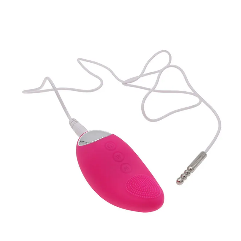 Vibrateur Urétral En Acier Inoxydable Avec 10 Modes De Vibration_voghion.com