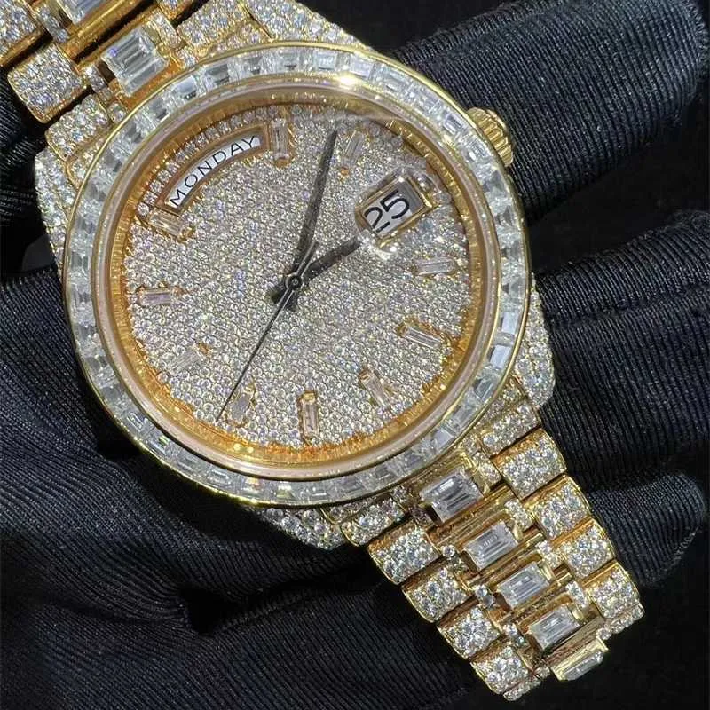 moissanite rolex bezel