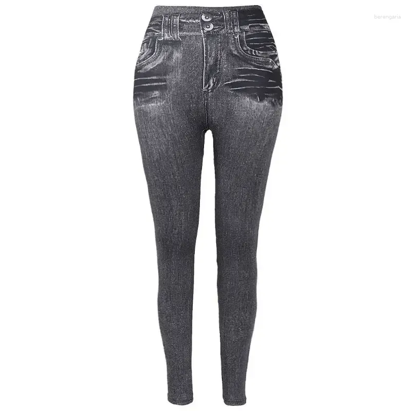 Women's Leggings Jean Look Jeggings Tights Slimming Many Colors Spandex Pants