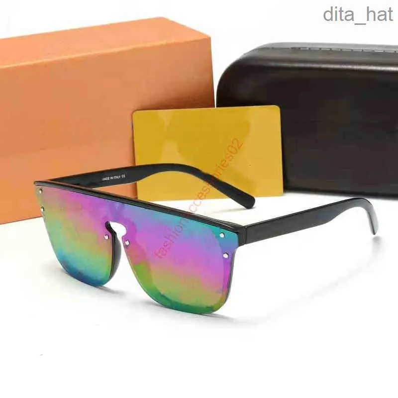 2022 High Quality V Brand Designer Drive Millionaire Sunglass Women Men Monogrames-patterned Lenses Sunglasses Womens Uv400 Oculos De Sol