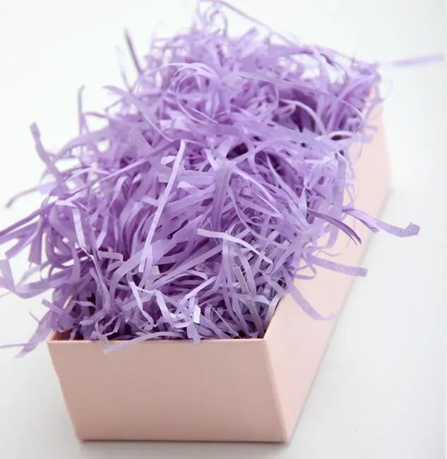 20g Wholesale Shredded Paper Gift Baskets Wrap For Home Pink Room