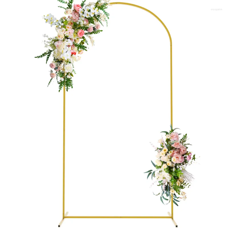 Décoration de fête arc de mariage fer fleur support haute montagne eau accessoires ballon cadre