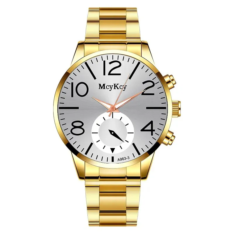 Wristwatches Men Watches Luxury Design Hand Wind Gold Silver Stainless Steel Band Business Watch For Exquisite Dress Clock 231114