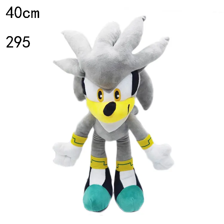 Wholesale Anime 40CM sonic Hedgehog Large size plush toy children's playmate sofa throw pillow holiday gift window decoration