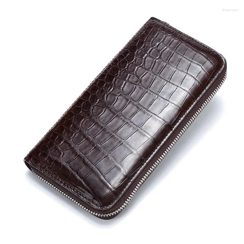 ウォレットデザインカードホルダー本物の革のメンウォレットビジネスシングルハンドルバッグ贅沢財布高品質のファッションデザイナー財布