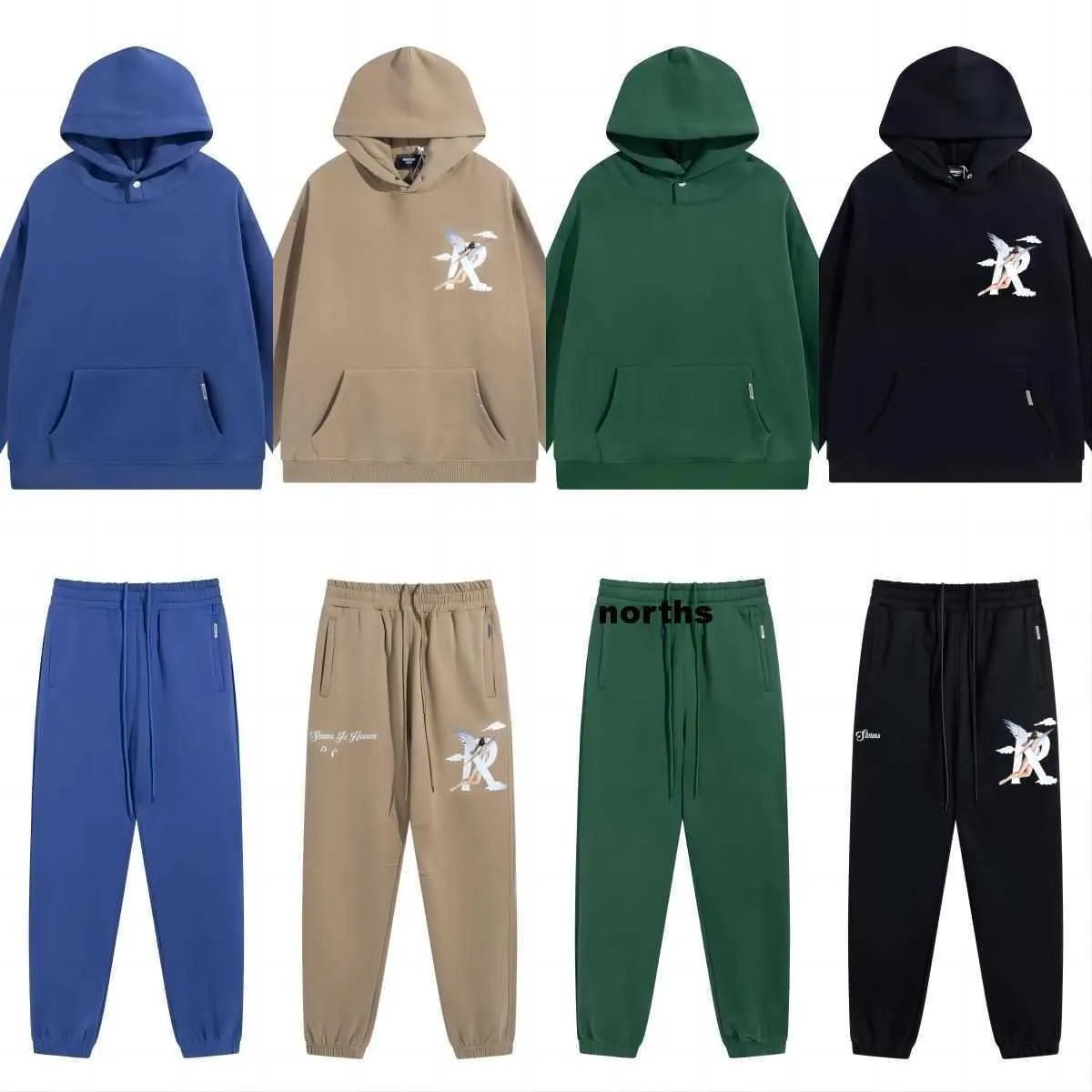 Sweats à capuche pour hommes et femmes Sweatshirts Representdesigner Sweat à capuche Reprreesent Survêtement Pantalon de créateur Lettre Tide Wild High Street Casual