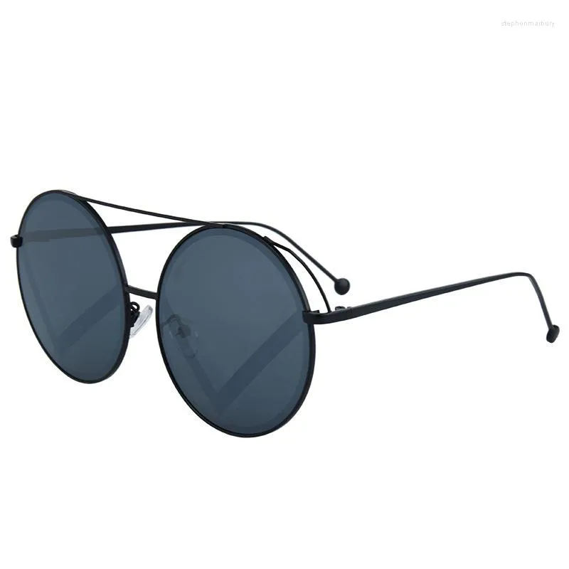 Sunglasses 2023 Round Ladies Designer Special Sun Glasses Vintage Steampunk Eyewear Male UV400