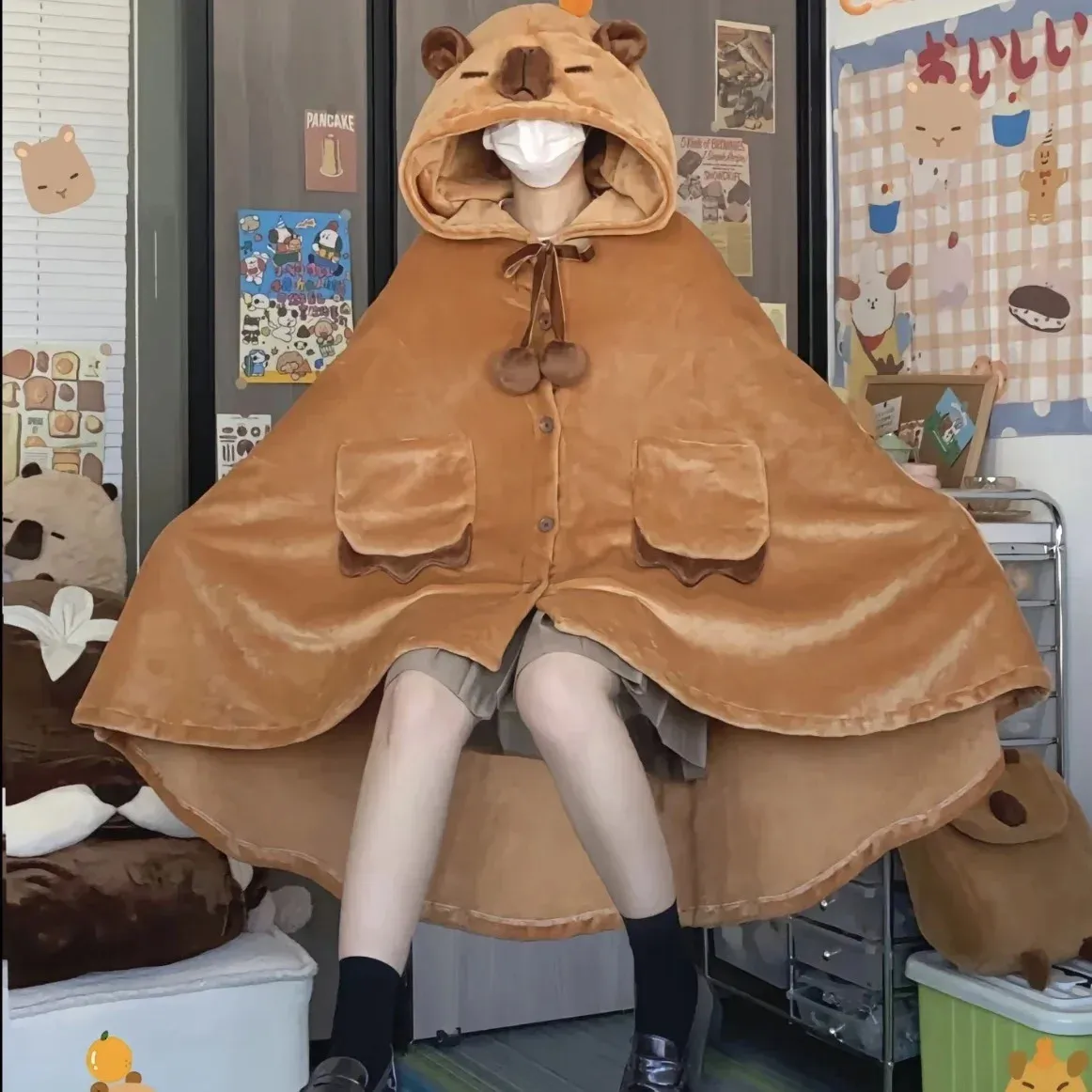 レディース birthday bash フーディケープ